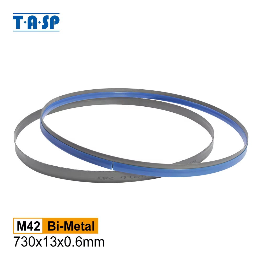 TASP 730mm M42 lame de scie à ruban portable bimétallique