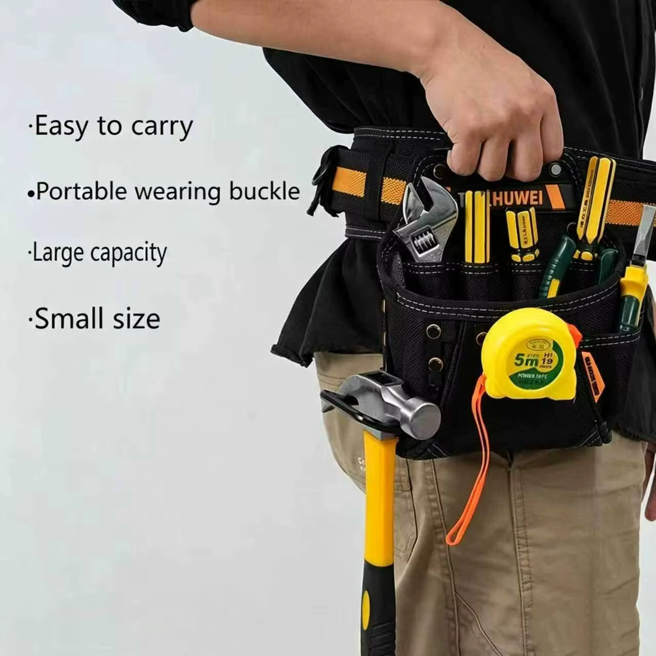 TOOLHUWEI Mini trousse à outils utilitaire