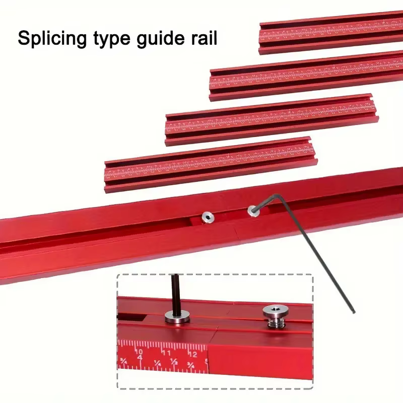 Système de guidage de rail parallèle de 1200mm