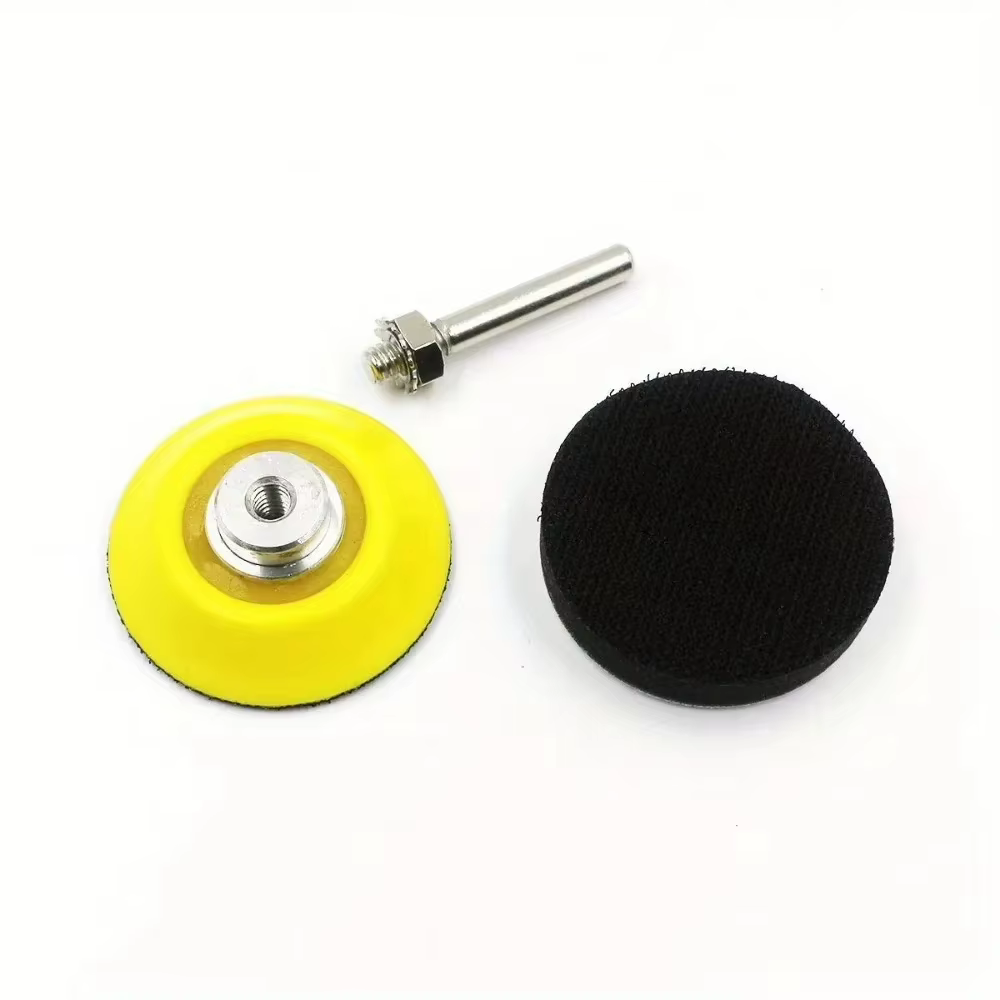 Tampon de ponçage à crochet et boucle de 2 pouces pour disques