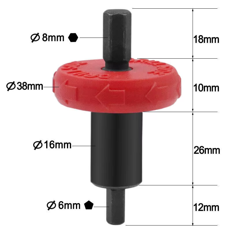 Adaptateur de démarreur de moteur de foret de démarrage électrique d'acier d'alliage pour des accessoires de tondeuse à