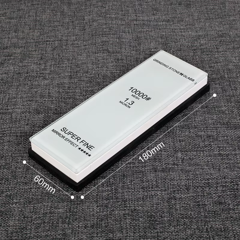 Grain 240-15000 # Pierre à aiguiser professionnelle en aluminium blanc