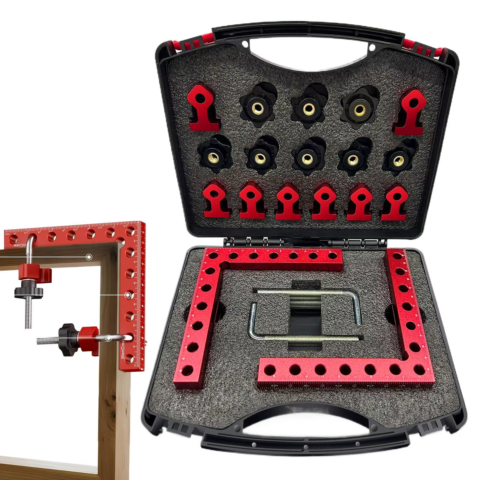 Serre-joints d'angle pour le travail du bois