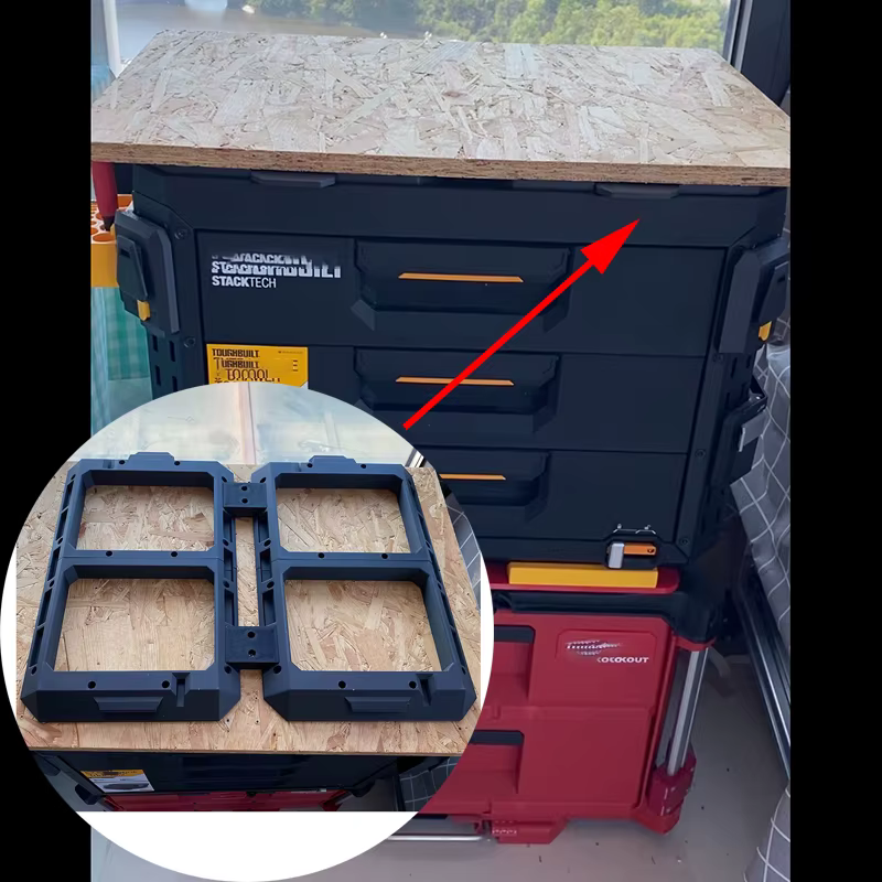 Boucle de base compatible avec la table supérieure de la boîte à outils TOUGHBUILT