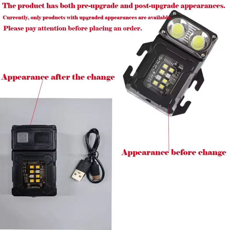 Lampe de poche LED multifonctionnelle à Angle réglable