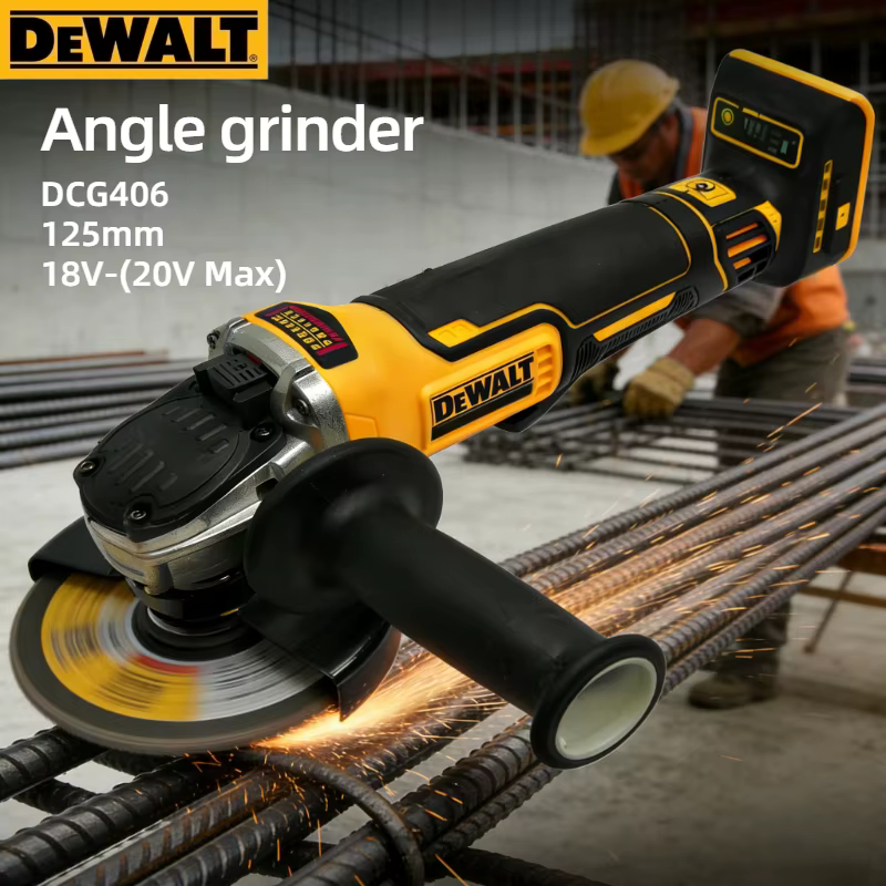 Meuleuse d'angle sans fil Dewalt DCG406 125/100 mm