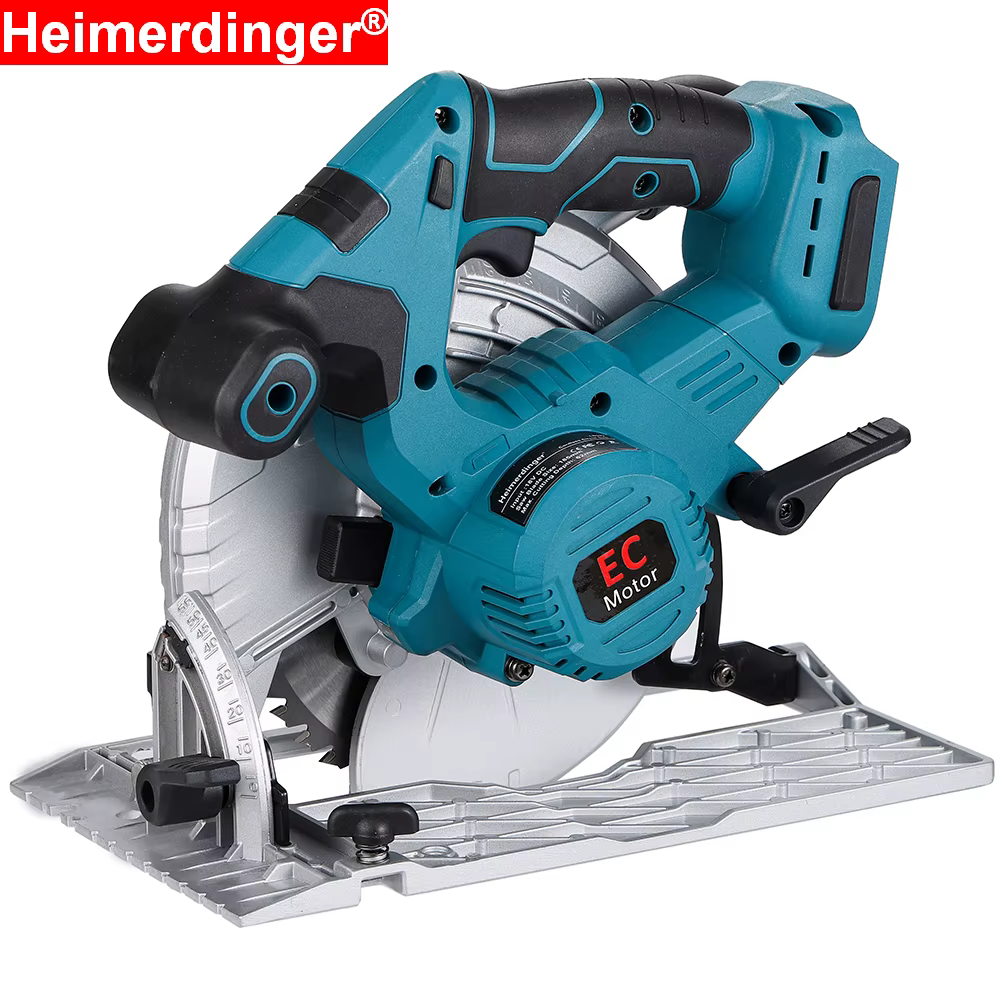 Scie circulaire sans fil 7-1/4 pouces pour batterie Makita 18V avec moteur à rotor externe