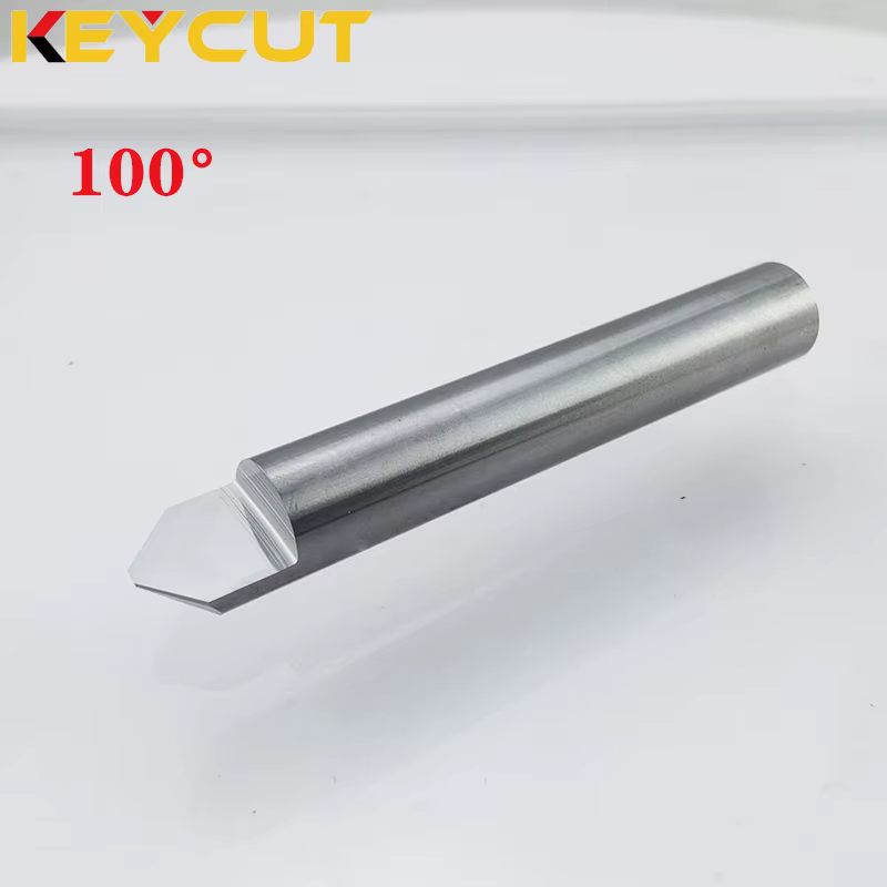 Fraise en carbure 80 ° 90 ° 95 ° 100 ° 105 ° pour machine duplicateur de clé manuelle verticale