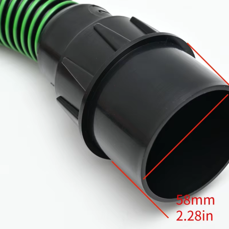 Tuyau de collecte de poussière d'aspirateur de Machine de papier de verre électrique de 5m/3.5m