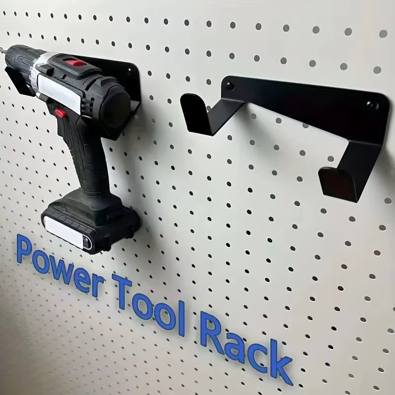 Support métallique pour outils électriques mural