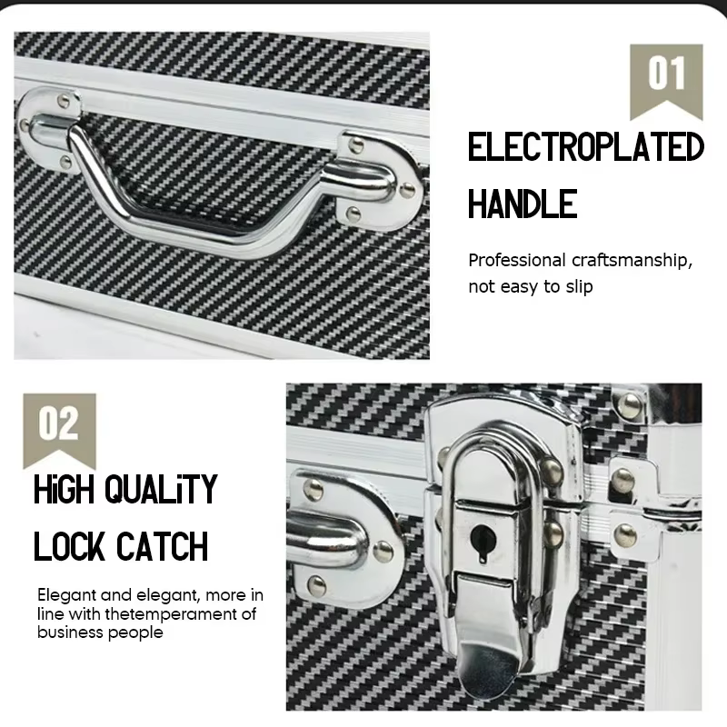 Mallette à outils en aluminium pour mécanicien