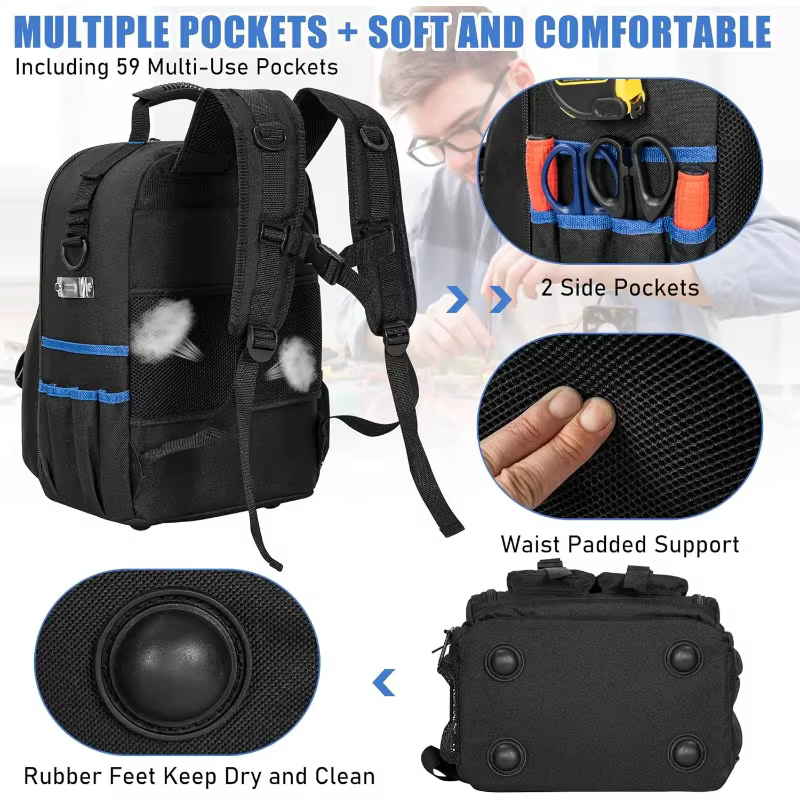 Sac à dos pour outils, sac