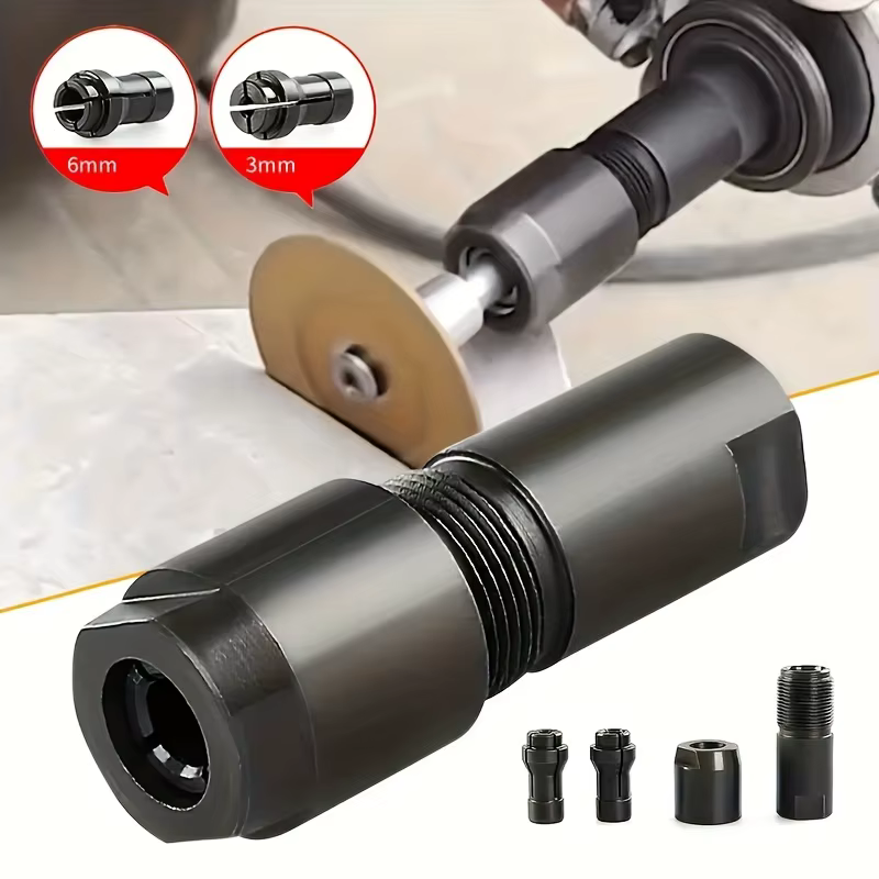 Adaptateur modifié pour meuleuse d'angle 3/6mm