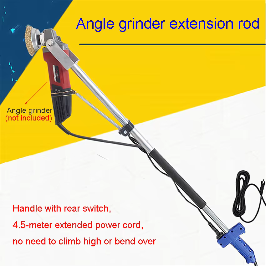 Tige d'extension améliorée pour meuleuse d'angle