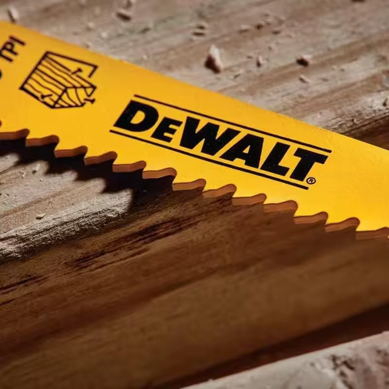 DEWALT DW4802 lames de scie alternative 6 pouces coupe du bois bi-métal cône arrière 5 pièces