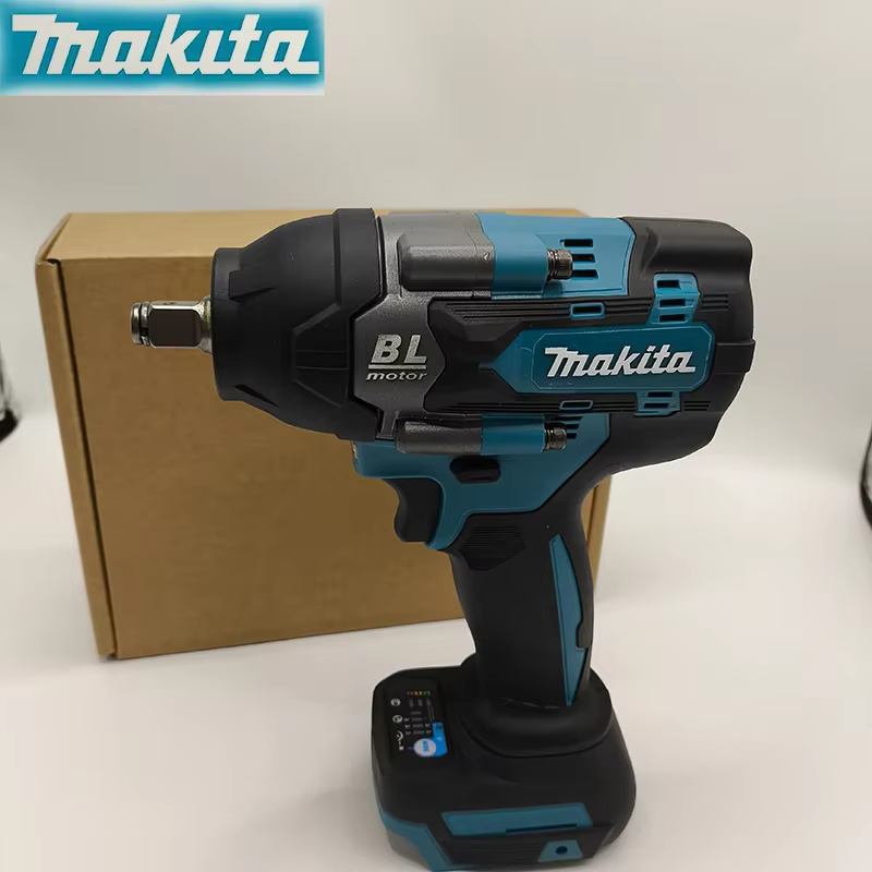 Clé à chocs sans fil Makita DTW700Z 18V - Perceuse-visseuse électrique rechargeable sans balais et outil