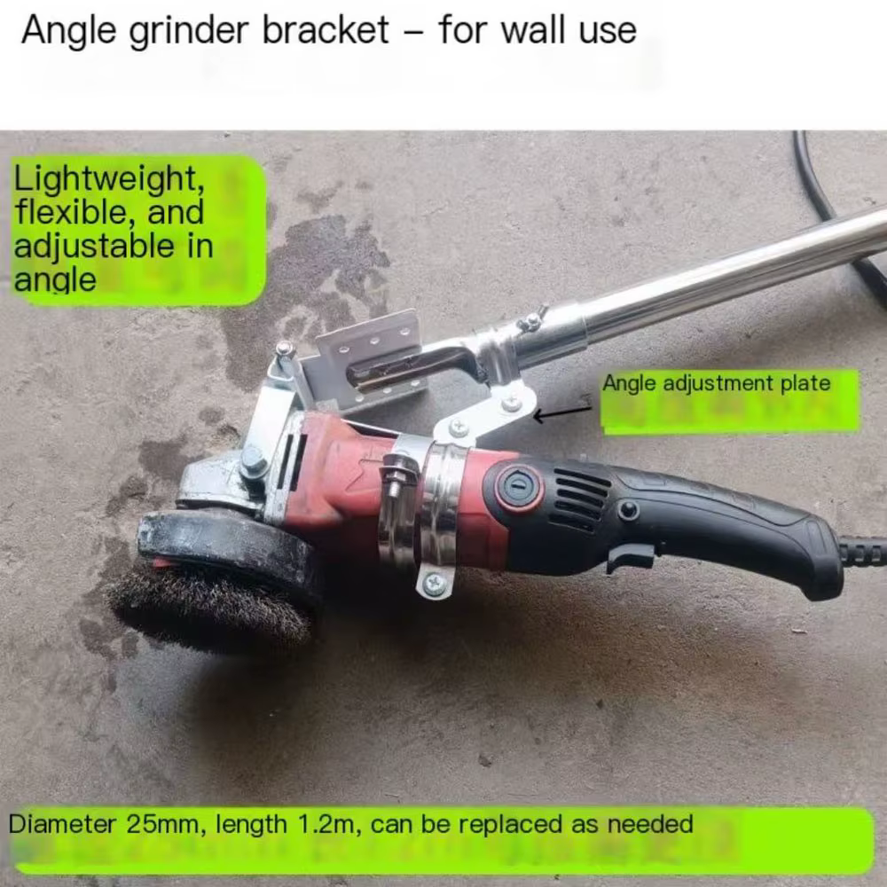 Nouvelle tige d'extension de meuleuse d'angle