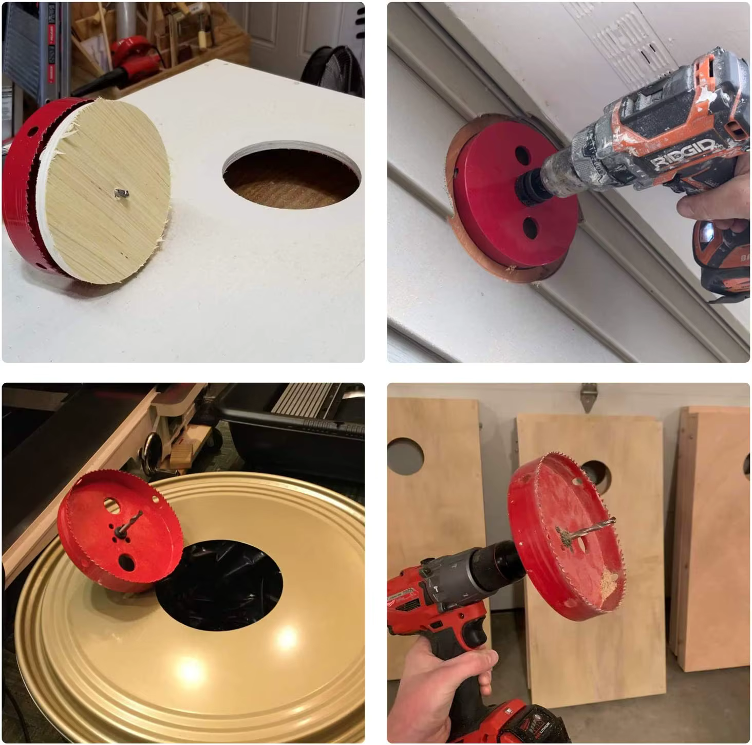 Scie cloche de 6 pouces pour bois
