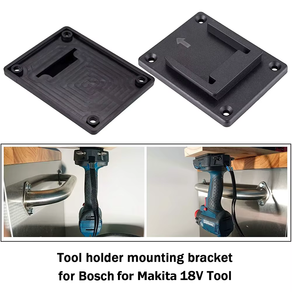 Paquet de 5/10 porte-outils pour Makita 18V pour Bosch 18V Li-ion perceuse