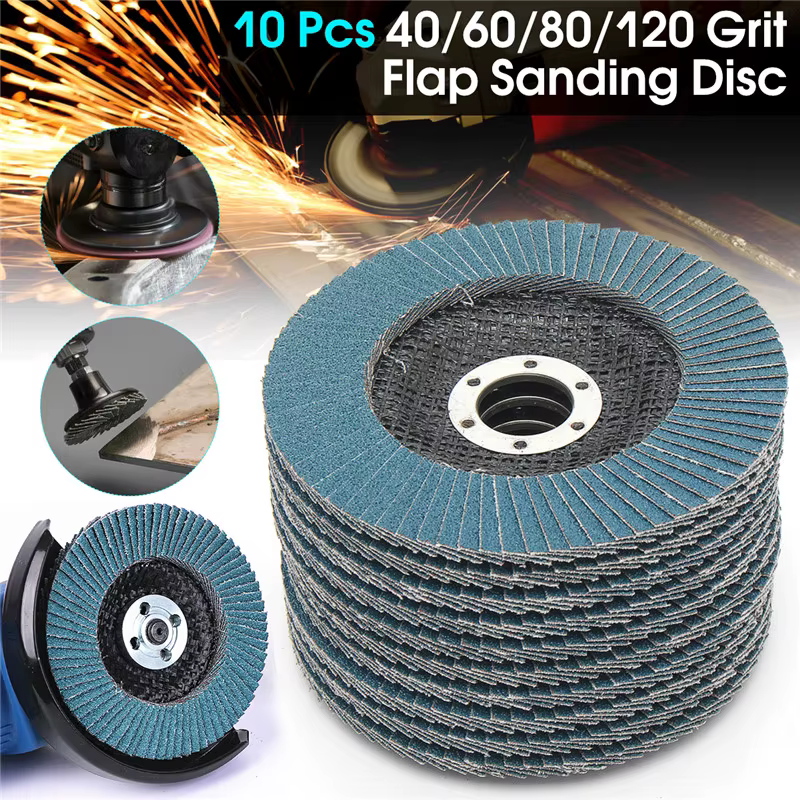 10 pièces disques à lamelles 125mm meuleuse d'angle