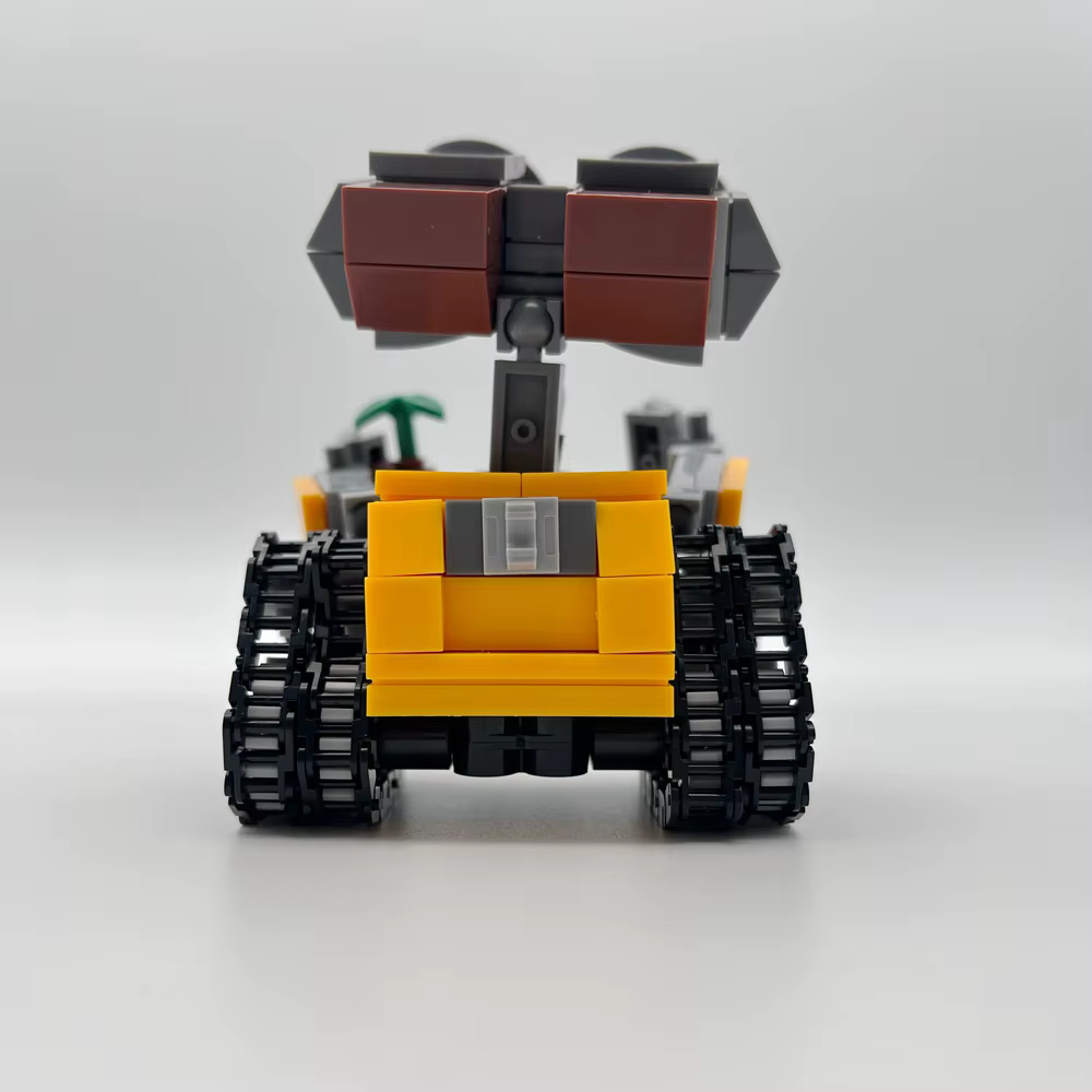 Film classique, plus de 200 pièces, mini robot Wall-e, blocs de construction MOC, modèle DIY, kits de briques, jouets créatifs pour enfants, cadeaux pour enfants et adultes