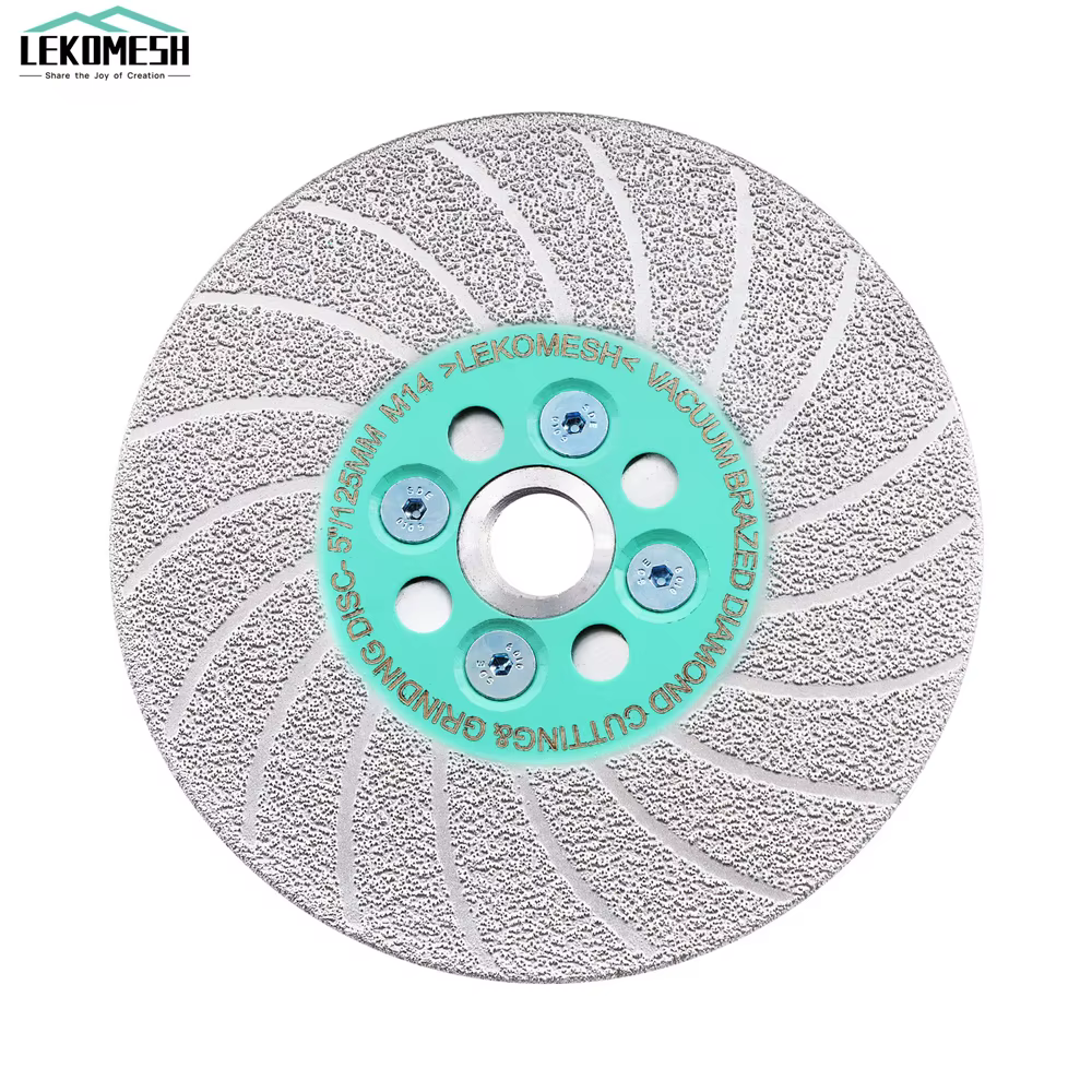 LEKOMESH 1pc Dia 5 pouces 125mm lame de scie disque de meulage de coupe de béton M14