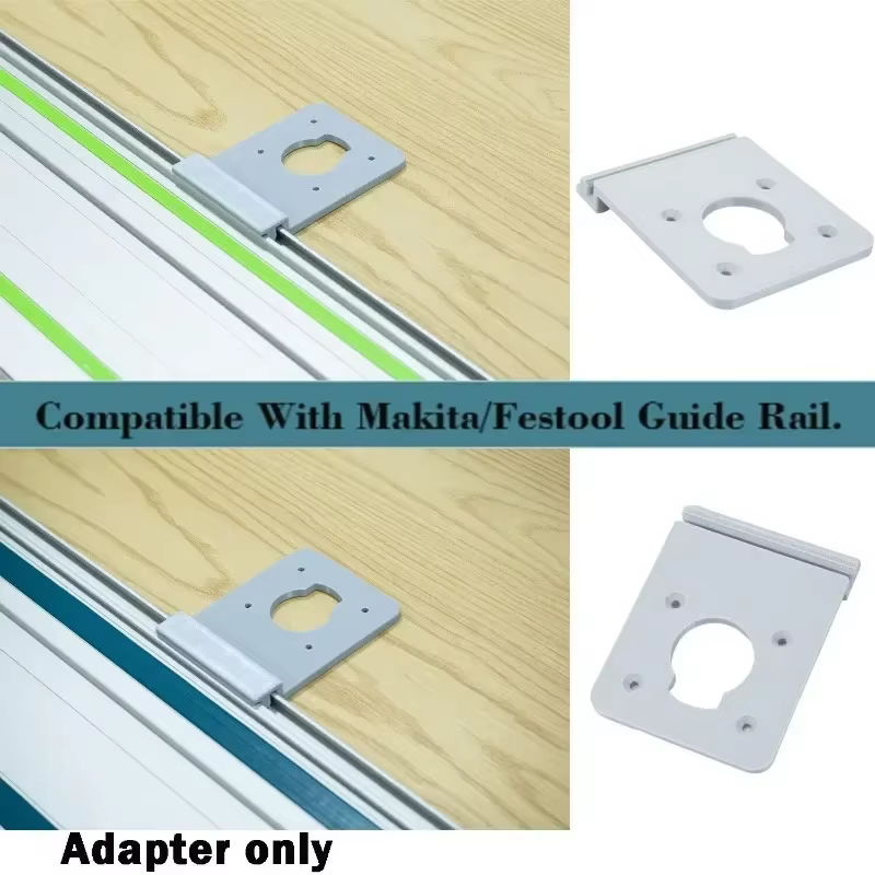Adaptateur de rail de guidage de scie à rail pour Makita Festool