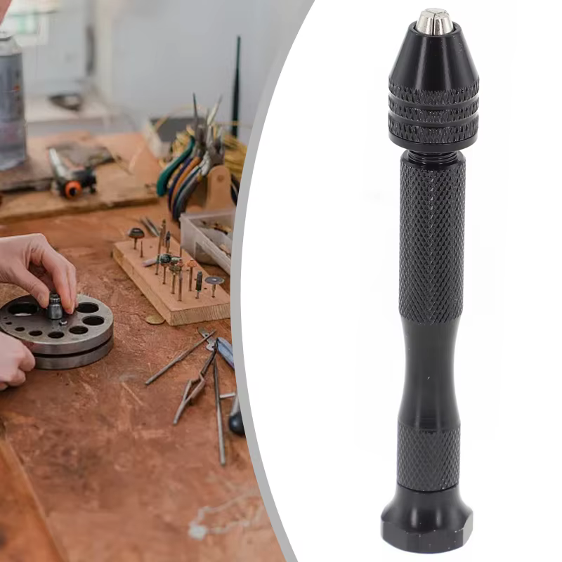 Mini perceuse à main avec forets de 0.8 à 3.0mm