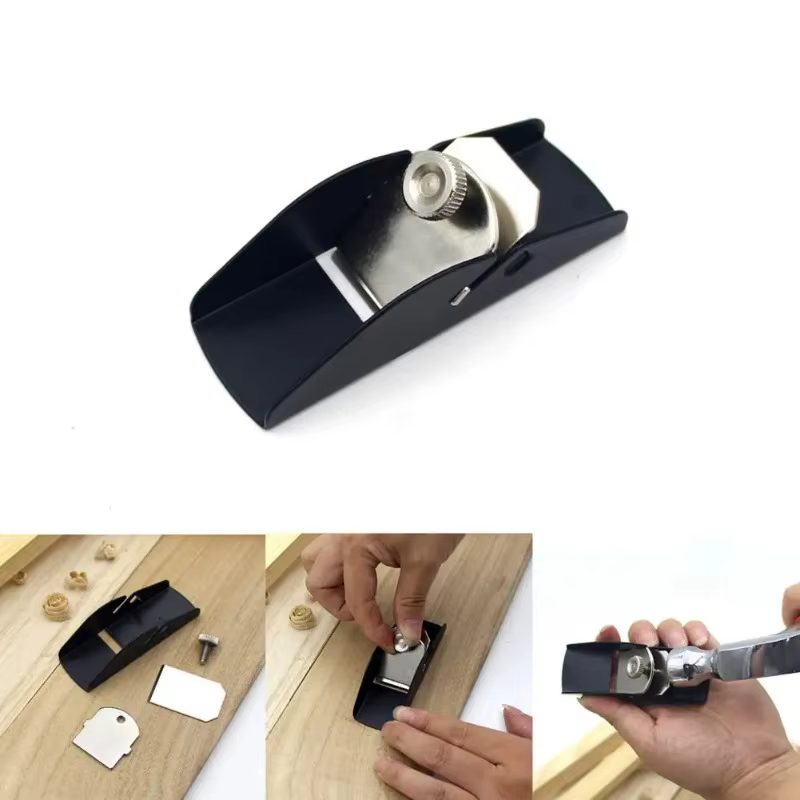 Mini avion outils de menuiserie sur bois raboteuse manuelle de charpentier