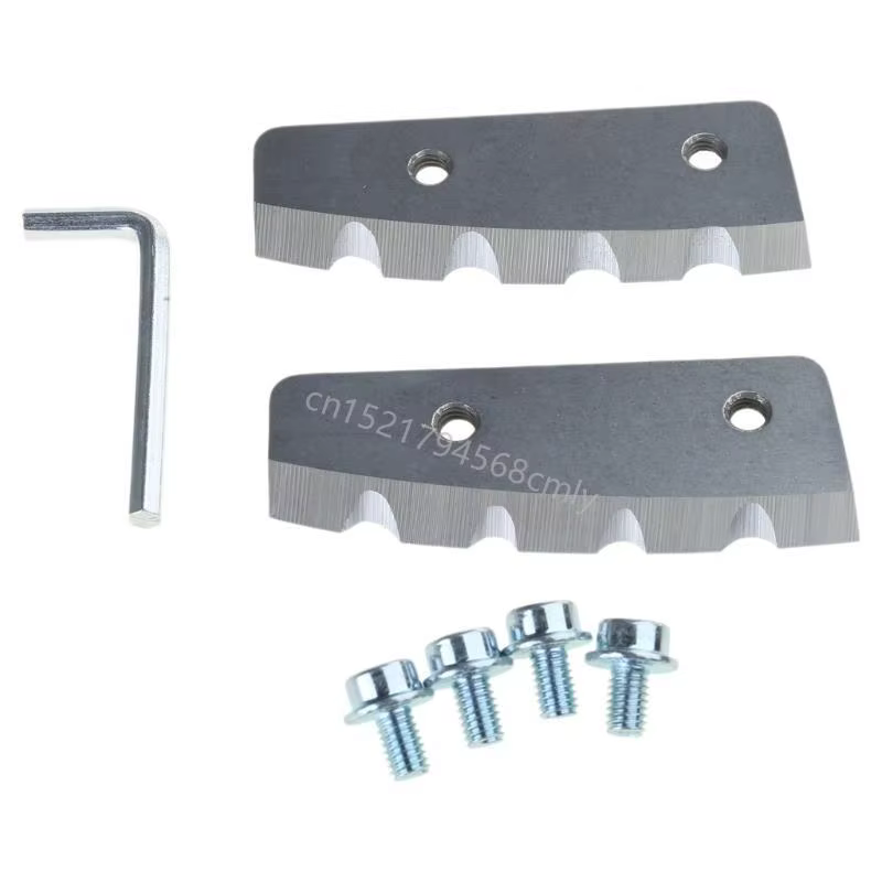 Perce tarif glace en acier paire forage remplacement 6 pouces