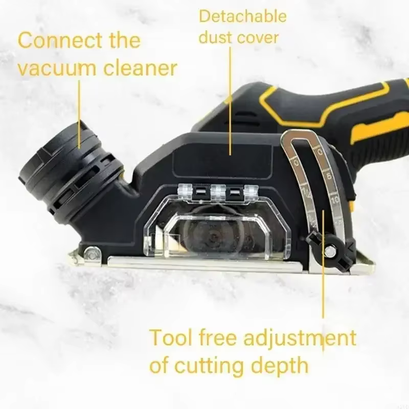 Mini-meuleuse d'angle sans fil DEWALT A2UD 20V : Machine de meulage haute vitesse de 3 pouces (76 mm) 20000 tr/min