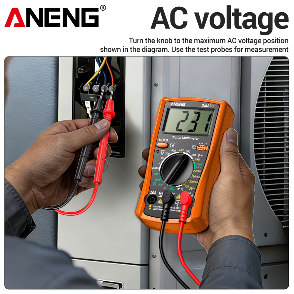 Multimètre numérique intelligent ANENG DM850