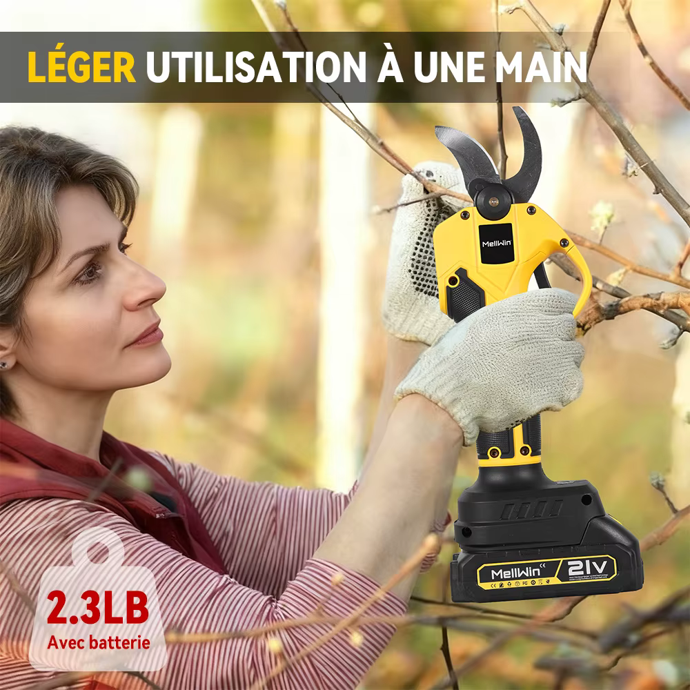 MELLWIN – sécateur électrique sans balais