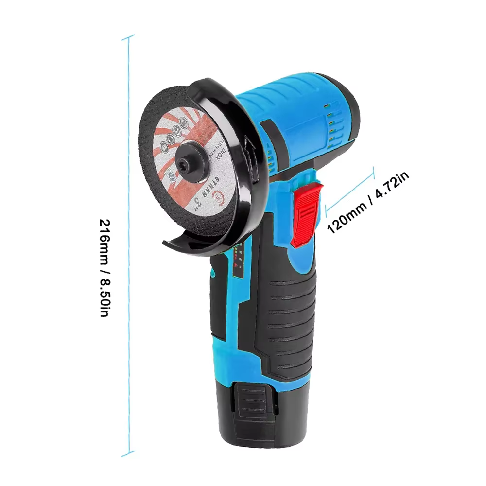 Meuleuse d'angle sans fil 12V 19500 tr/min
