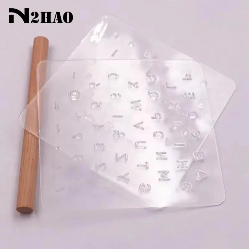 1 ensemble d'outils de marquage et d'impression sur cuir, poinçon de lettrage pour cuir, outil d'impression pour articles en cuir translucides, moule en cuivre à caractères mobiles