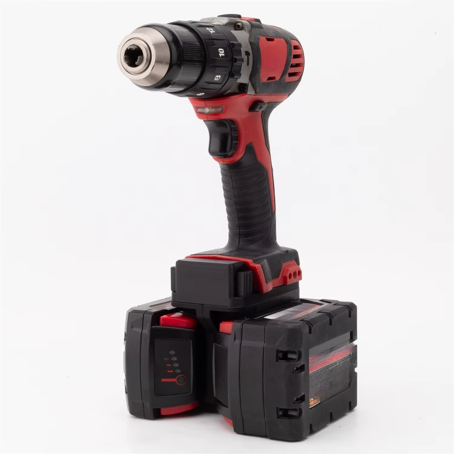 Adaptateur de batterie double pour Parkside pour Milwaukee