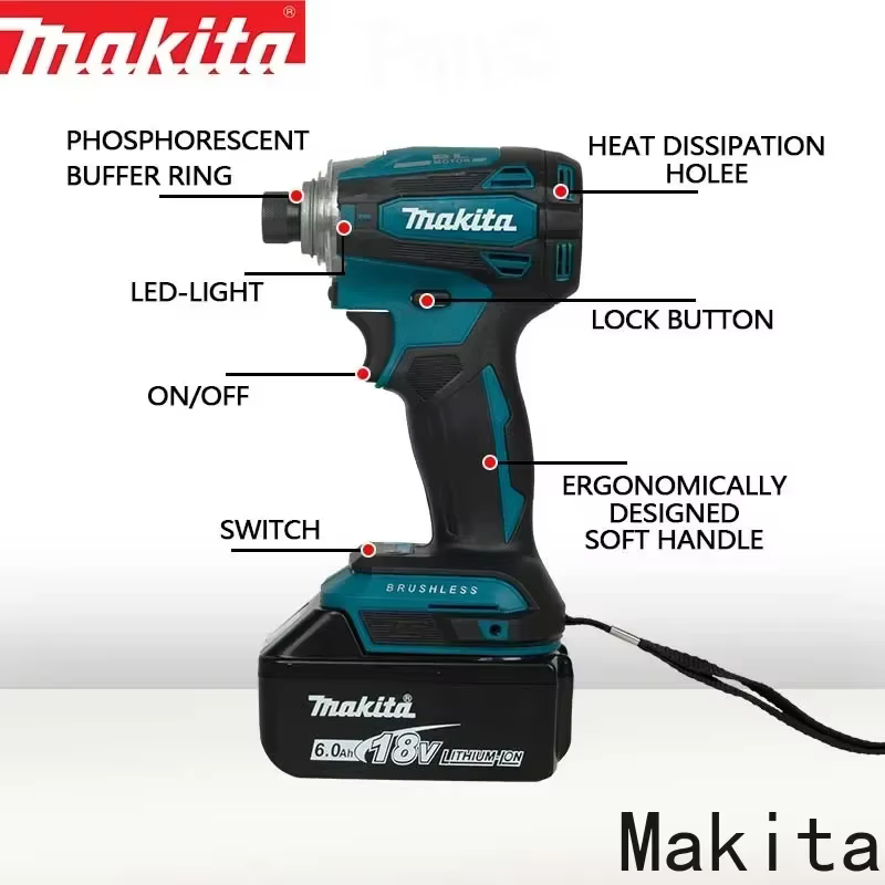 Makita DTD172 Visseuse à percussion sans fil