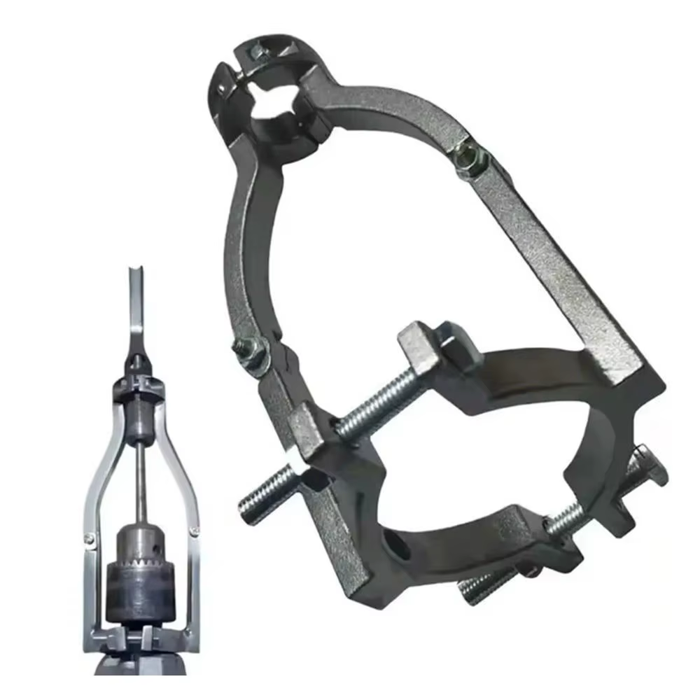 Pince réglable pour perceuse à trous carrés