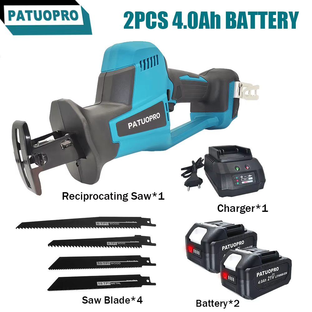 Makita-Scie alternative électrique sans balais