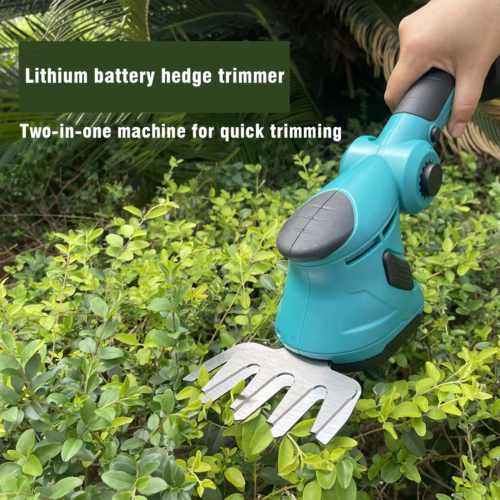 Makita – taille-haie électrique sans fil 2 en 1