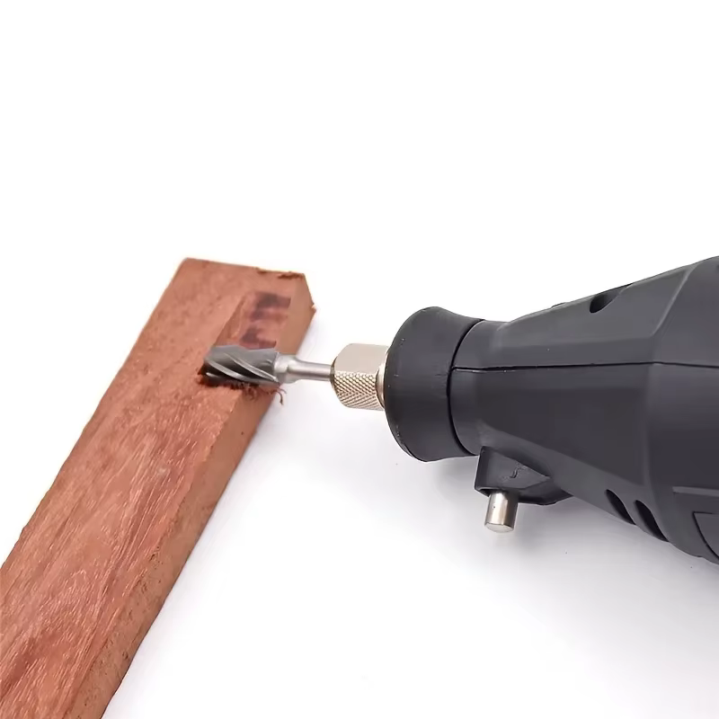 Guide de fixation pour fraise rotative