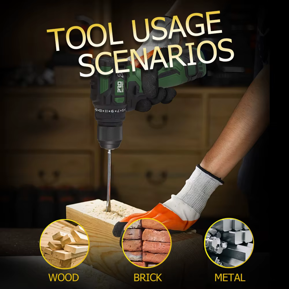 PROSTORMER – perceuse électrique sans balais 17V