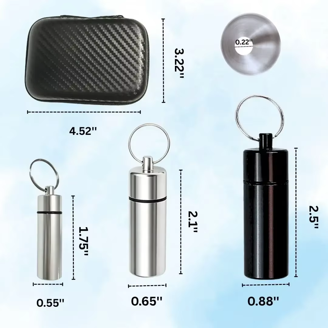 Kit de broyeur portable avec boîte de rangement