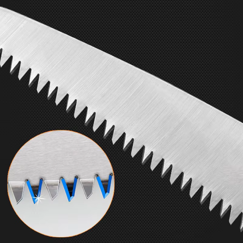 Scie à main pliable multifonctionnelle pour l'extérieur