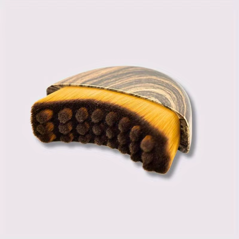 Brosse de drainage lymphatique pour le visage et le corps, outil de massage ergonomique, s'adapte aux contours de la peau, détoxification et relaxation, 1 pièce