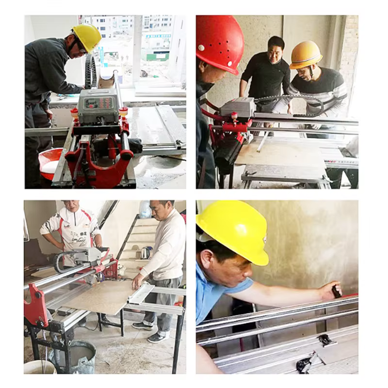 Machine de découpe de carreaux multifonctionnelle