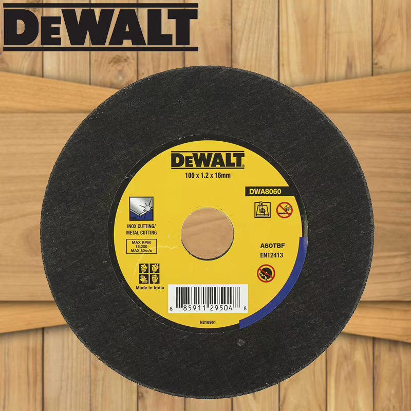 DEWALT DWA8060 meule en métal trou intérieur diamètre 16mm meuleuse disque Angle outil électrique fixation pièce de coupe