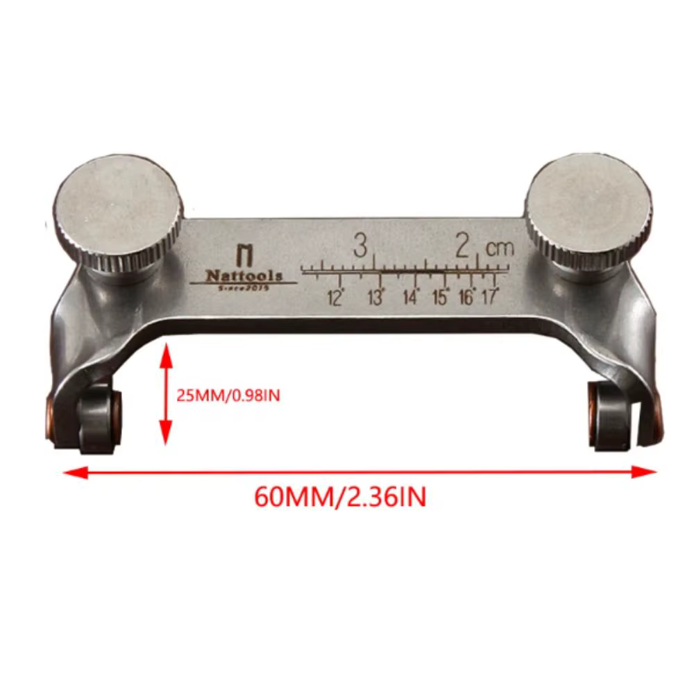 Guide de rodage à angle fixe de haute qualité avec échelle auxiliaire