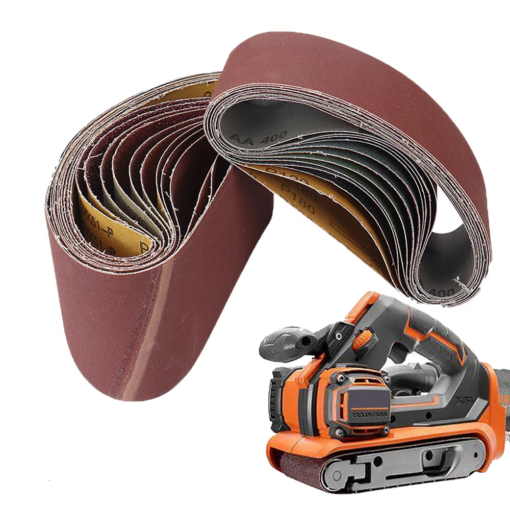 10 pièces 75x533mm bandes abrasives