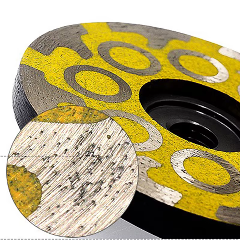 Disque de meulage diamanté 4'' (100 mm) pour meuleuse d'angle